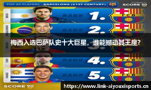 梅西入选巴萨队史十大巨星，谁能撼动其王座？